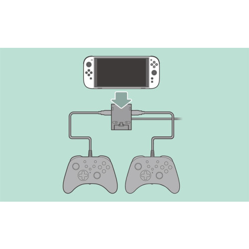 Podstawka USB podwójna PlayStand dla Nintendo Switch 2 - Dark Grey-21560221