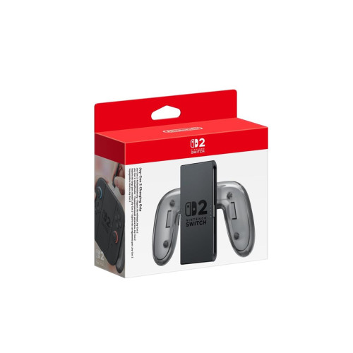 Uchwyt do ładowania Joy-Con, Switch 2, Steuerungsgrip, Schwarz, Transparent, Kunsstoff