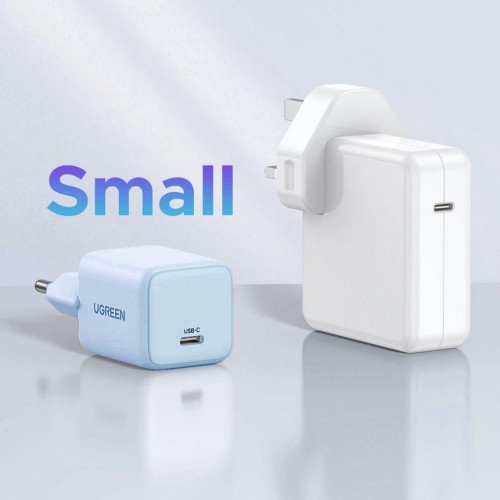 Ładowarka sieciowa Ugreen X512 20W GaN 1x USB-C - niebieska-21560856