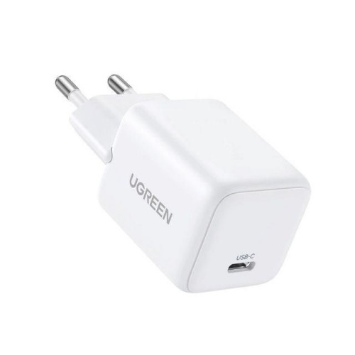 Ładowarka sieciowa Ugreen X513 30W GaN 1x USB-C + kabel USB-C 1m - biała-21560862