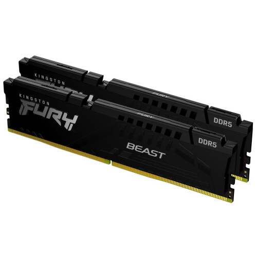KINGSTON DDR5 64GB 6000MT/s CL30 DIMM (Kit of 2) FURY Beast Black EXPO