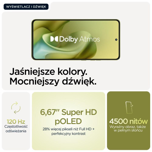 Telefon Motorola moto g86 5G, 16,9 cm (6.67