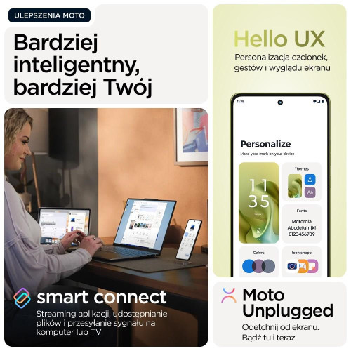 Telefon Motorola moto g86 5G, 16,9 cm (6.67