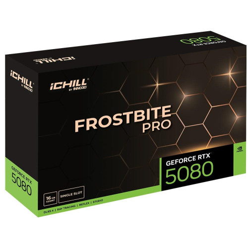 Karta graficzna Inno3D RTX5080 iChill Frostbite Pro 16GB GDDR7 HDMI 3xDP-21583216