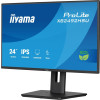 Monitor iiyama ProLite 24-calowy panel IPS Full HD z wąskimi ramkami, klasą energetyczną B, regulowaną wysokością-