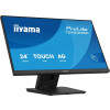 monitor dotykowy iiyama ProLite 24" IPS z technologią InCell PCAP (10pkt), z powłoką antyrefleksyjną oraz elastyczną podstawą