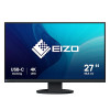 Monitor EIZO FlexScan EV2740S-BK - monitor LCD IPS 27", 4K UHD 3840 x 2160 (16:9), złącza USB-C (czarny)