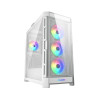 Obudowa Cougar Gaming Duoface Pro RGB - Midi Tower - PC - biały - ATX - EATX - micro ATX - Mini-ITX - SSI CEB - Metal - Szkło hartowane - Gry