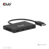 Hub USB Club Hub 3D MST (Multi Stream Transport) DisplayPort 1.4 na 4x DisplayPort, Cztery monitory, 4x 4K30Hz, 8K30Hz-2