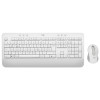 Logitech Signature MK650 Combo For Business klawiatura Dołączona myszka Biuro Bluetooth QWERTZ Niemiecki Biały-216637