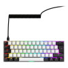 Klawiatura Sharkoon Gaming Keyboard Skiller SGK50S4 Gen2 biało-żółte RGB-21663881