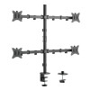 Uchwyt stołowy 17"-32"/4TFT 360° H.verst. 9Kg black lite