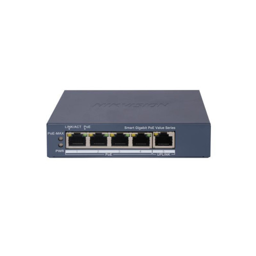 Hikvision DS-3E1505P-EI/M(O-STD) 4-portowy inteligentny przełącznik POE Gigabit Ethernet