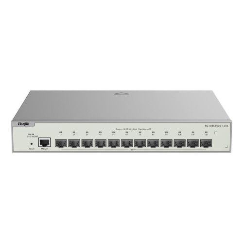 Ruijie Networks RG-NBS5500-12XS łącza sieciowe Zarządzany L3 Szary-21603411