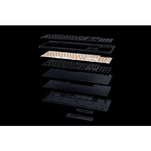 Klawiatura Razer BlackWidow V4 Low-profile HyperSpeed (pomarańczowy przełącznik) - Układ amerykański-21615373