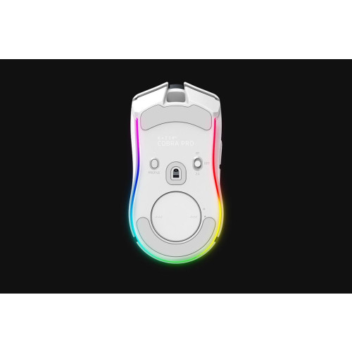 Mysz Razer Cobra Pro, biała, sieć bezprzewodowa/przewodowa, 2,4 GHz, USB-C-21615711