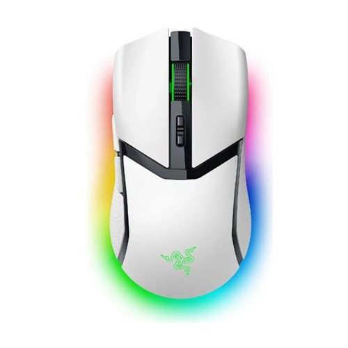 Mysz Razer Cobra Pro, biała, sieć bezprzewodowa/przewodowa, 2,4 GHz, USB-C