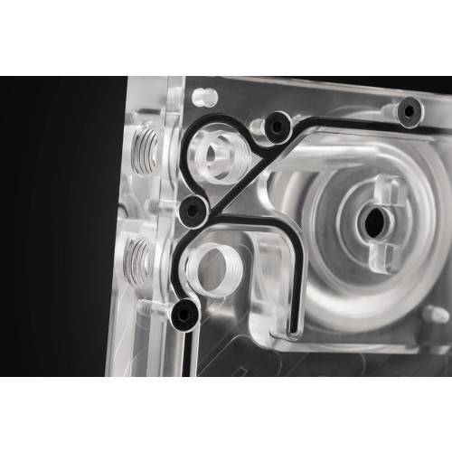 Bloki wodne EK-Quantum Kinetic3 FLT D5 PWM Kombinacja zbiornika wyrównawczego i pompy - 240mm, D-RGB, Acrylic-21641488