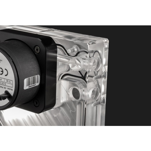 Bloki wodne EK-Quantum Kinetic3 FLT D5 PWM Kombinacja zbiornika wyrównawczego i pompy - 240mm, D-RGB, Acrylic-21641489