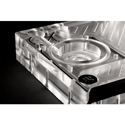 Bloki wodne EK-Quantum Kinetic3 FLT D5 PWM Kombinacja zbiornika wyrównawczego i pompy - 240mm, D-RGB, Acrylic-21641491