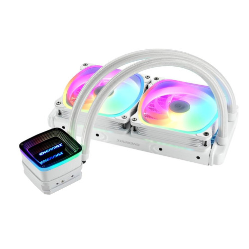 Enermax Cieczowy Chłodzenie Procesora Aquafusion ADV 240mm RGB Biały-21641611