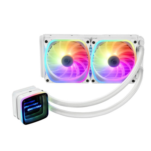 Enermax Cieczowy Chłodzenie Procesora Aquafusion ADV 240mm RGB Biały-21641614