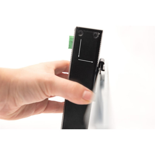 Switch Ethernet Gigabit 8-portowy, montaż DIN, rozszerzony zakres temp.-21648254