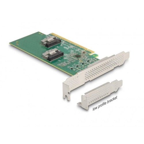 Delock PCI Express 4.0 x16 Karte zu 4 x SFF-8639 N-21650701