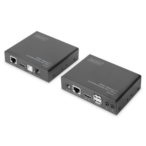 HDBaseT 2.0 HDMI KVM Extender Set4K/60Hz (4:2:0), 6x USB