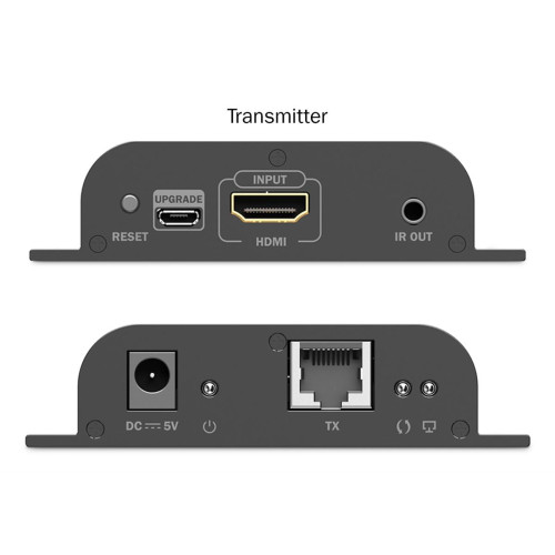 Przedłużacz (extender) po skrętce kat.6 HDMI 4K/60Hz przez IP 1G lub do 120m/200m, max. 253 odbiorniki, sterowanie IR