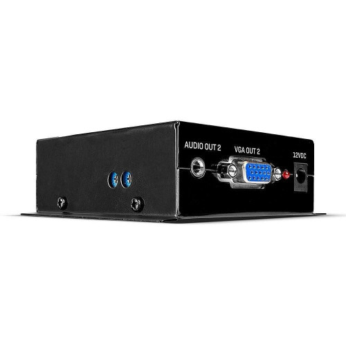 LINDY 300m Cat.6 Przedłużacz VGA, odbiornik