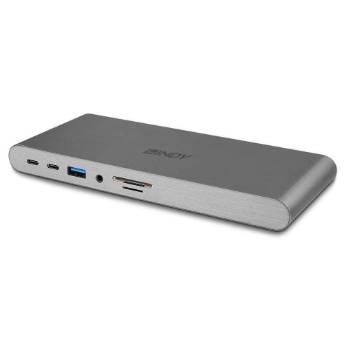 Lindy 43349 stacja dokująca Przewodowa USB 3.2 Gen 1 (3.1 Gen 1) Type-C Srebrny-21652918