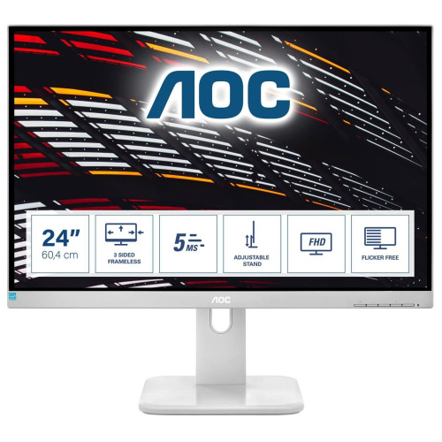 Monitor 24-calowy AOC 24P1GR, IPS, 1920x1080, 1000:1, 250CD/QM, 16:9