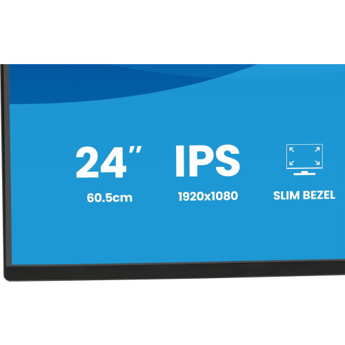 iiyama ProLite 24-calowy panel IPS Full HD z wąskimi ramkami z każdej strony i klasą energetyczną B-21654462