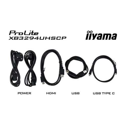 Monitor iiyama ProLite 32’’ 4K VA z USB-C (95W), przełącznikiem KVM i obsługą PiP/PbP-21654898