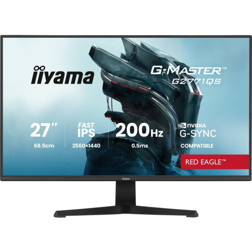 Monitor iiyama G-Master G2771QS-B1 27" Fast-IPS - Płaski ekran