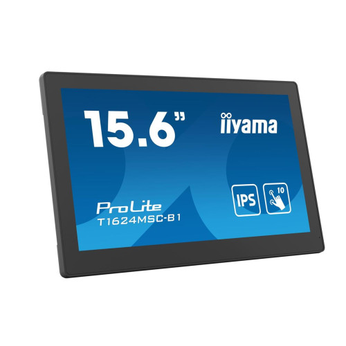 IIYAMA T1624MSC-B1 ProLite 15.6" monitor multitouch LED 1920x1080