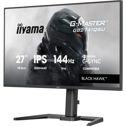 Monitor iiyama G-Master GB2741QSU-B1, QHD, Płaski ekran, 27 cali-21655421