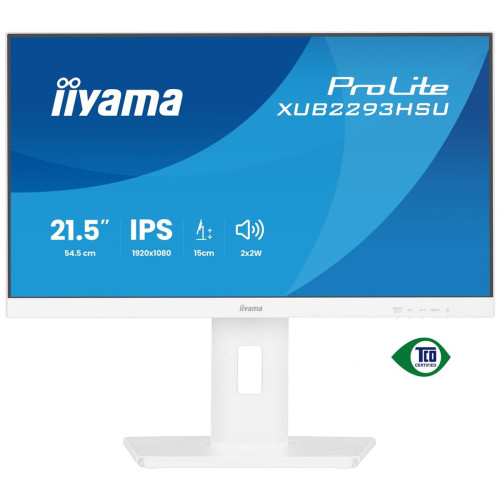Monitor Iiyama TFT XUB2293HSU IPS 21.5''/HDMI/DP/2xUSB 2.0 - Płaski Ekran - 54.6 cm-21655427