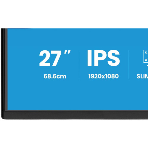 27-calowy panel IPS z 4-stronną wąską ramką Green Choice EyeComfort/EyeSafe 2 - Płaski ekran - 68,6 cm-21655784