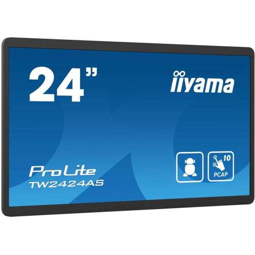 IIYAMA TW2424AS-B1 24inch Panel-PC with Android 12 CPU RK3399 4GB Storage 32GB In-Cell PCAP