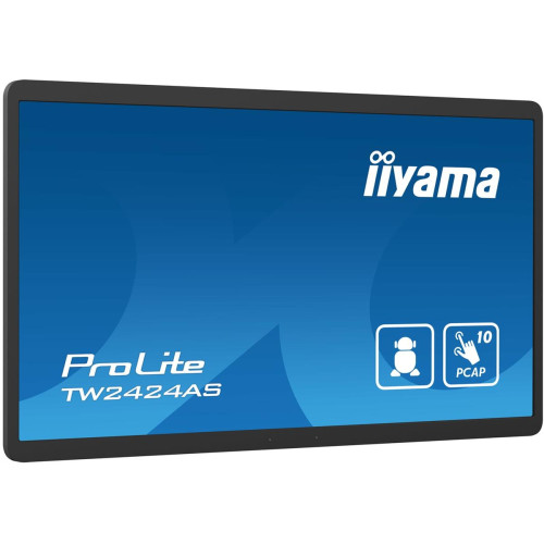 IIYAMA TW2424AS-B1 24inch Panel-PC with Android 12 CPU RK3399 4GB Storage 32GB In-Cell PCAP-21655815