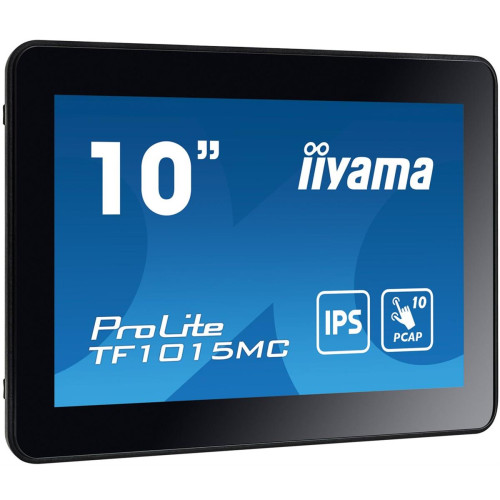 Panel dotykowy IIYAMA TF1015MC-B2 A 10inch Touchpanel 1280x1024 VA 500cd 10touch paints CS VGA HDMIx1 DPx1 IP65 certificated black