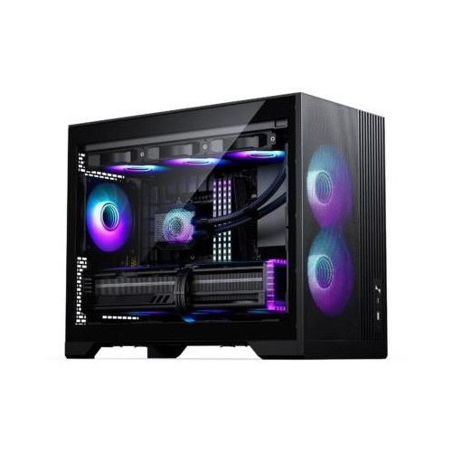 Obudowa PC PHANTEKS XT M3, Mini Obudowa, mATX, RGB, Szkło hartowane - w tym 3x wentylatory 120 mm, czarne