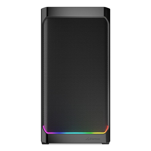 Obudowa Sharkoon Case MK4W RGB Micro-ATX 1xGlass-21660006