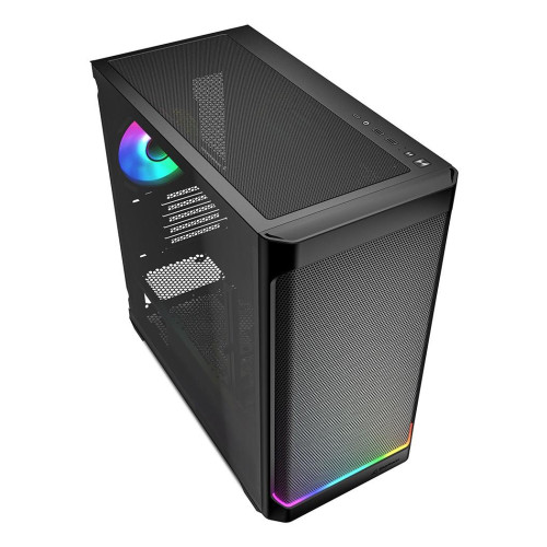 Obudowa Sharkoon Case MK4W RGB Micro-ATX 1xGlass-21660007