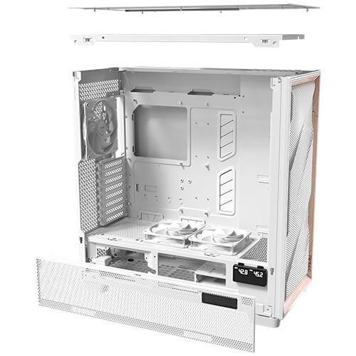 Obudowa PC Antec Flux Pro, Full-Tower, E-ATX, Szkło hartowane – biała-21660071
