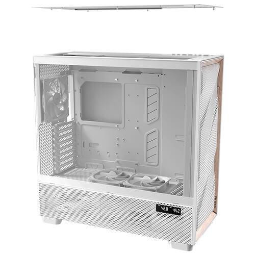 Obudowa PC Antec Flux Pro, Full-Tower, E-ATX, Szkło hartowane – biała-21660072