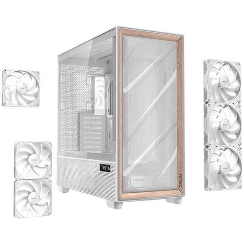 Obudowa PC Antec Flux Pro, Full-Tower, E-ATX, Szkło hartowane – biała-21660077