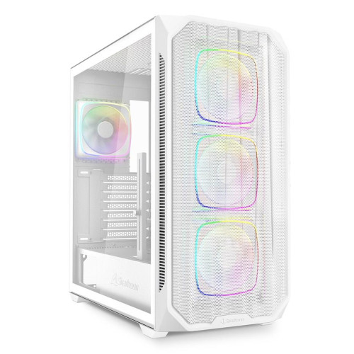 Sharkoon AK5M RGB Midi Tower Biały